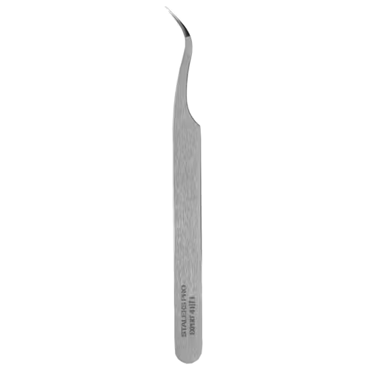 STALEKS PRO EXPERT 41/1 PROFESSIONAL EYELASH TWEEZERS CURVED TE-41/1 - STALEKS™-0