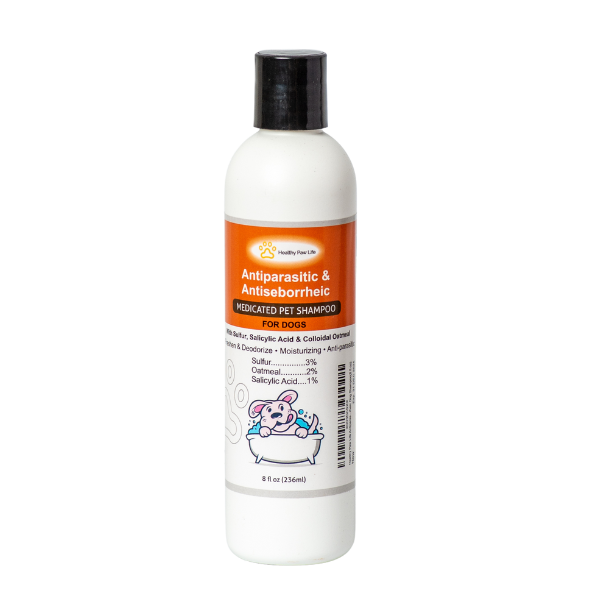 Sulfur Salicylic Acid Oatmeal Dog Shampoo-0