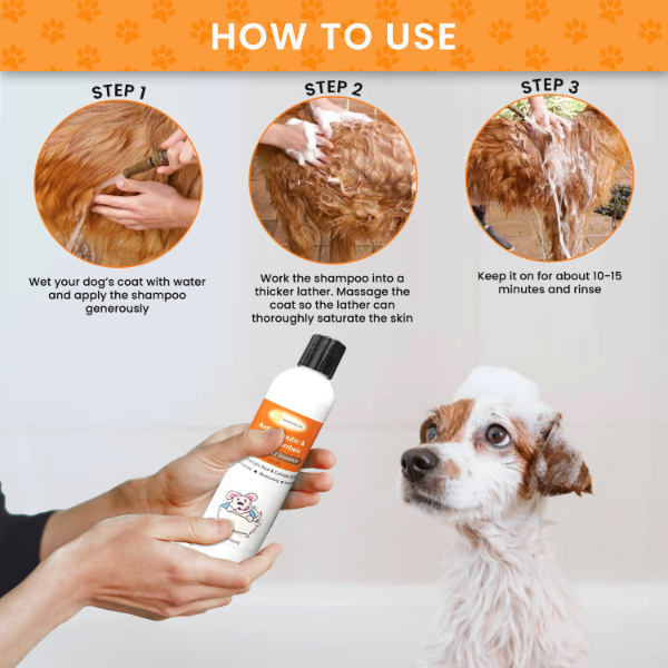 Sulfur Salicylic Acid Oatmeal Dog Shampoo-3