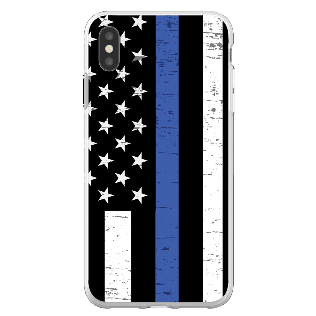 Thin Blue Line Phone Cases