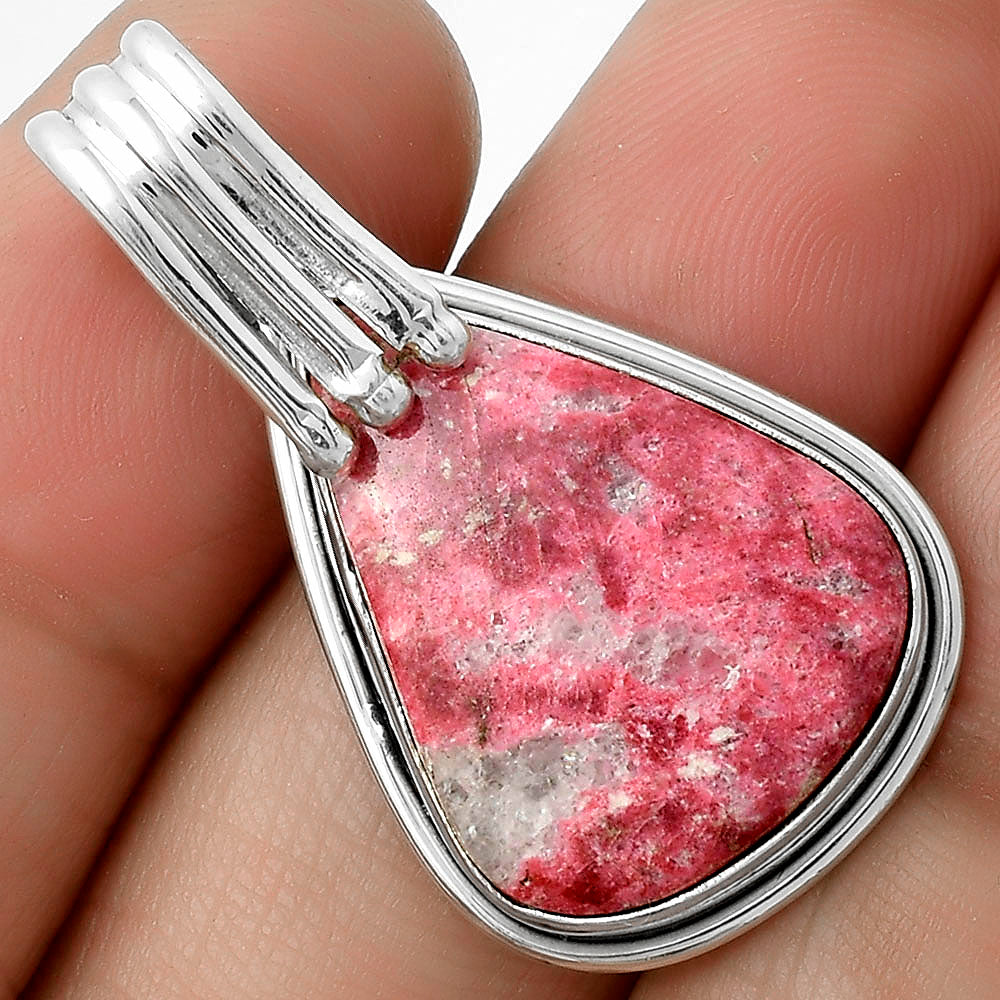Natural Pink Thulite - Norway Pendant P-1664 SDP116759-0