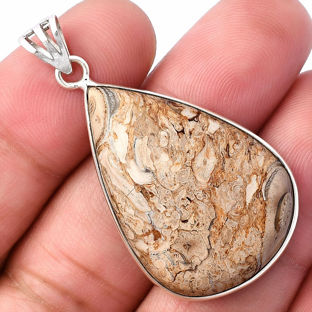 Natural Rock Calcy Pendant P-1001 SDP141946-0