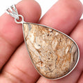 Natural Rock Calcy Pendant P-1001 SDP141946-0