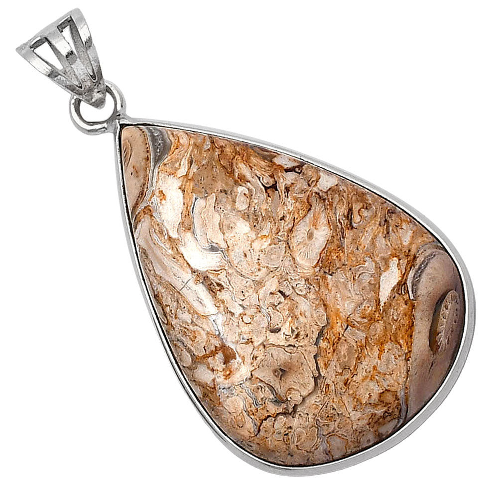 Natural Rock Calcy Pendant P-1001 SDP141946-1